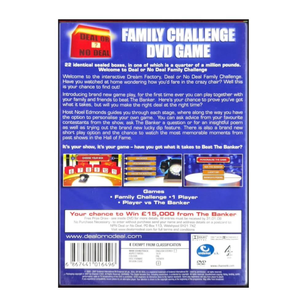 Deal Or No Deal: Family Challenge