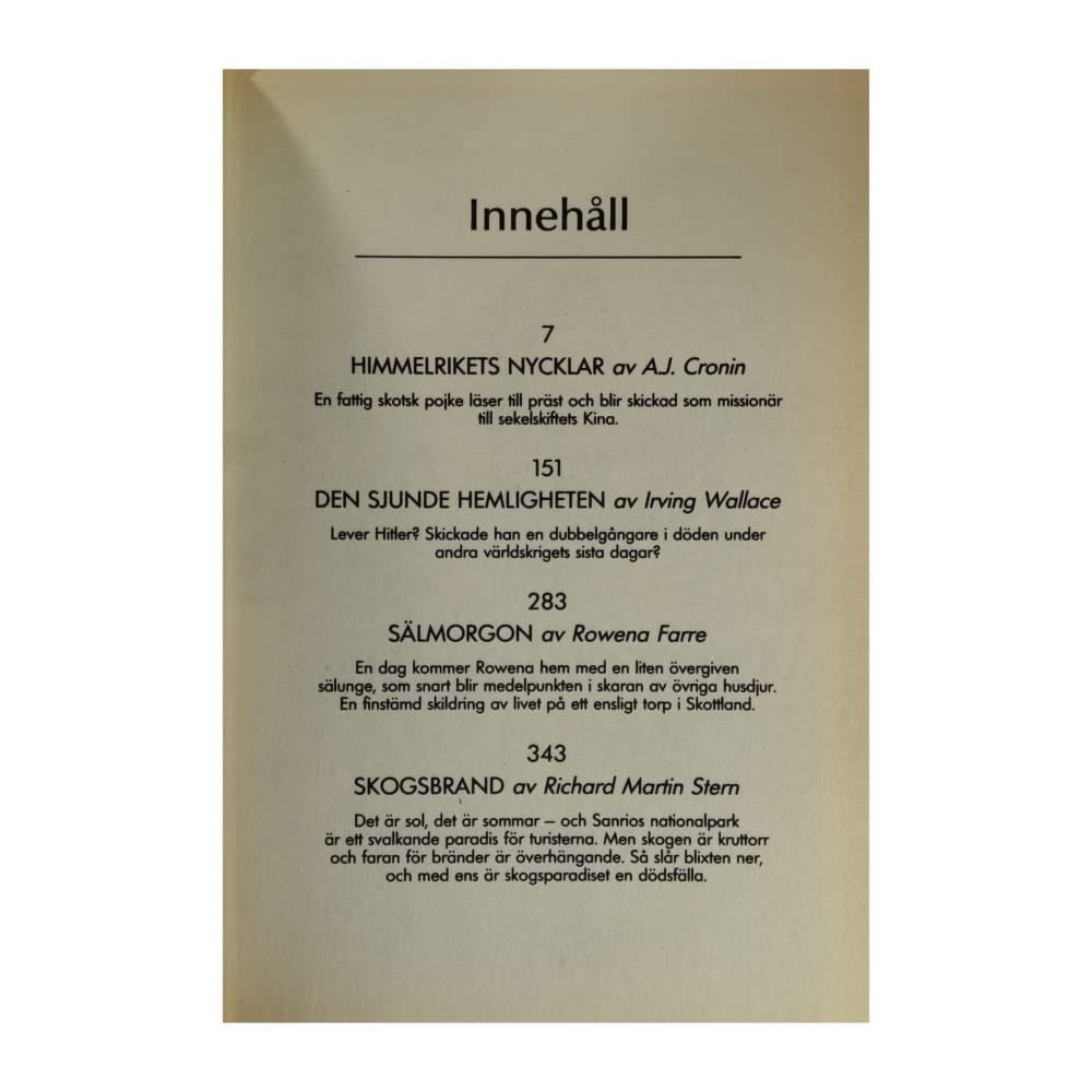 Reader’S Digest: Det Bästas Bokval