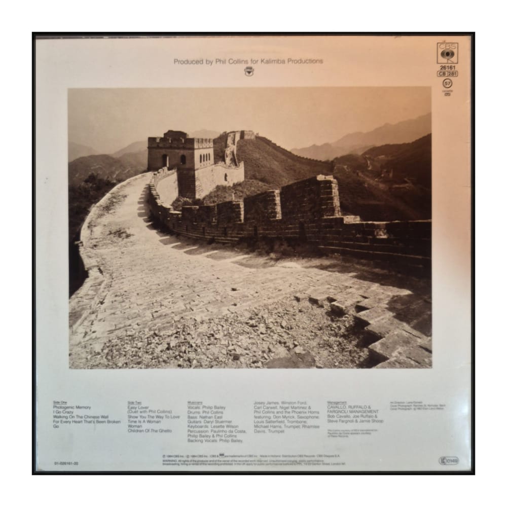 Philip Bailey: Chinese Wall