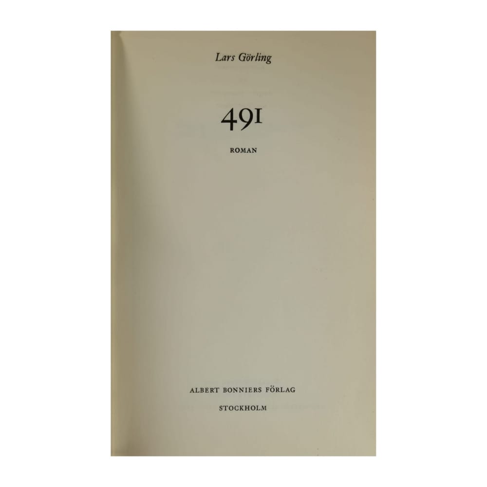 Lars Görling: 491