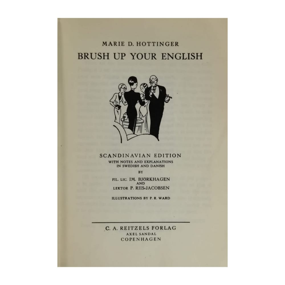 Marie D. Hottinger: Brush Up Your English
