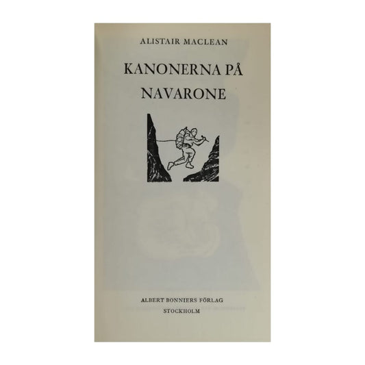 Alistair Maclean: Kanonerna På Navarone