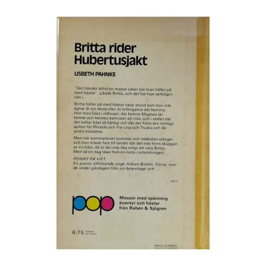 Lisbeth Pahnke: Britta Silver Och Fölet