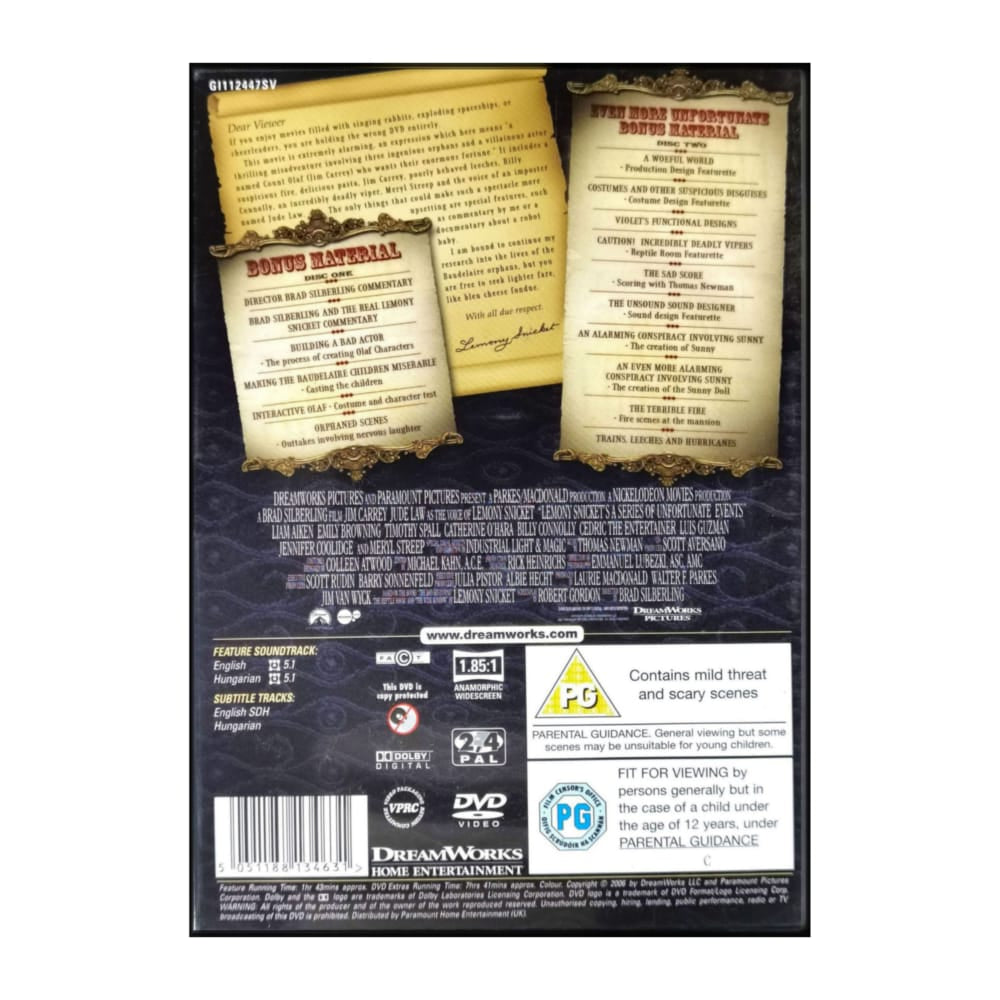 A Series Of Unfortunate Events