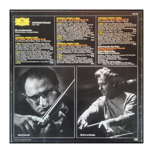 Antonio Vivaldi & Michel Schwalbé & Berliner Philharmoniker & Herbert Von Karajan: Le Quattro Stagioni