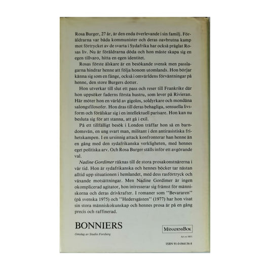 Nadine Gordimer: Burgers Dotter