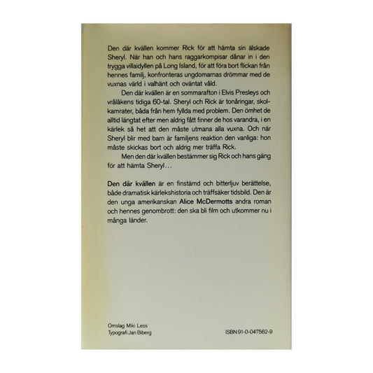 Alice Mcdermott: Den Där Kvällen