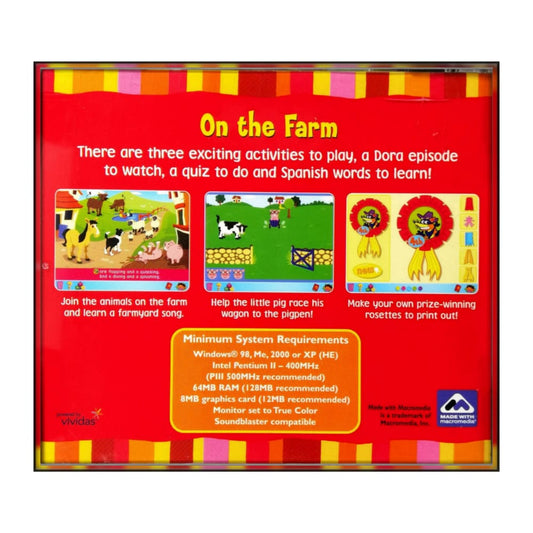 Dora The Explorer: Click & Create 5: On The Farm