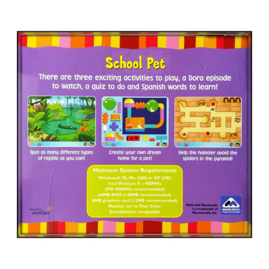 Dora The Explorer: Click & Create 22 School Pet