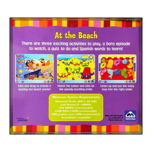 Dora The Explorer: Click & Create 2 At The Beach