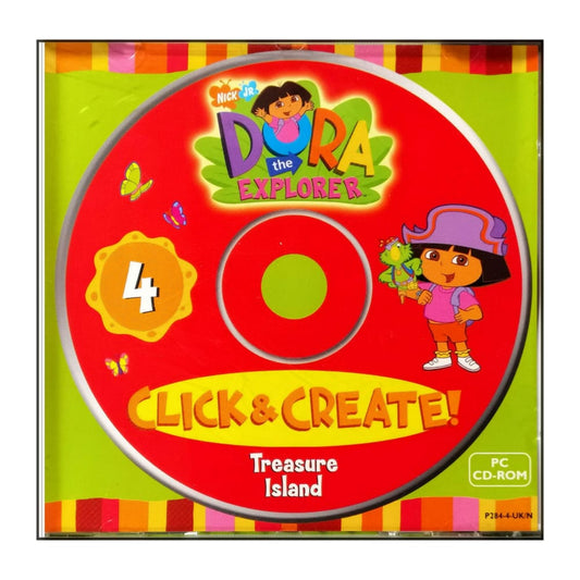 Dora The Explorer: Click & Create 4 Treasure Island