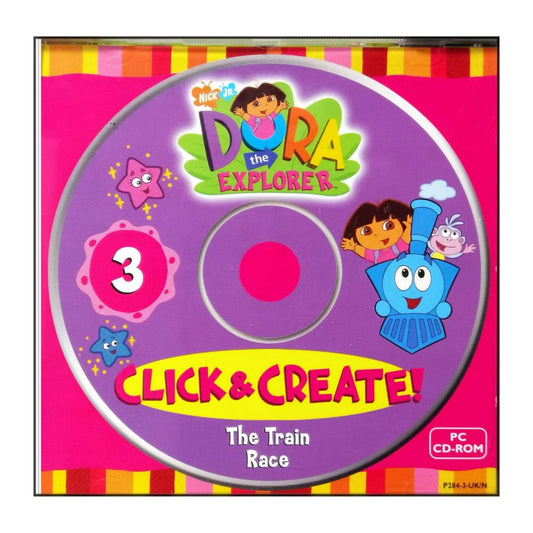 Dora The Explorer: Click & Create 3 The Train Race