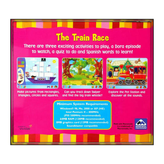 Dora The Explorer: Click & Create 3 The Train Race