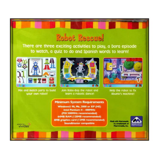 Dora The Explorer: Click & Create 24 Robot Rescue