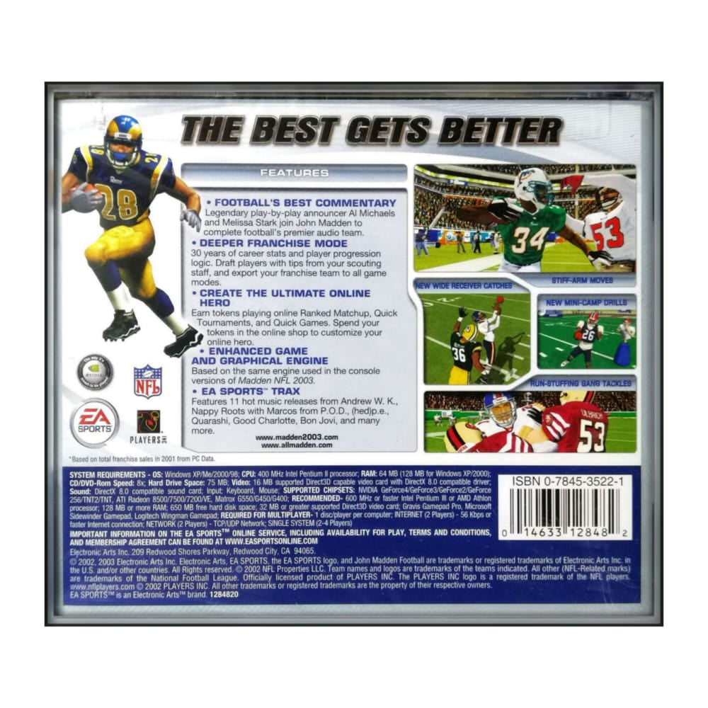 Madden Nfl 2003