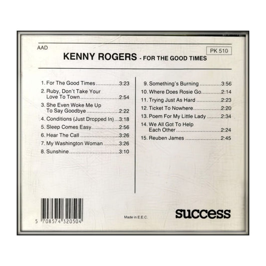 Kenny Rogers: For The Good Times
