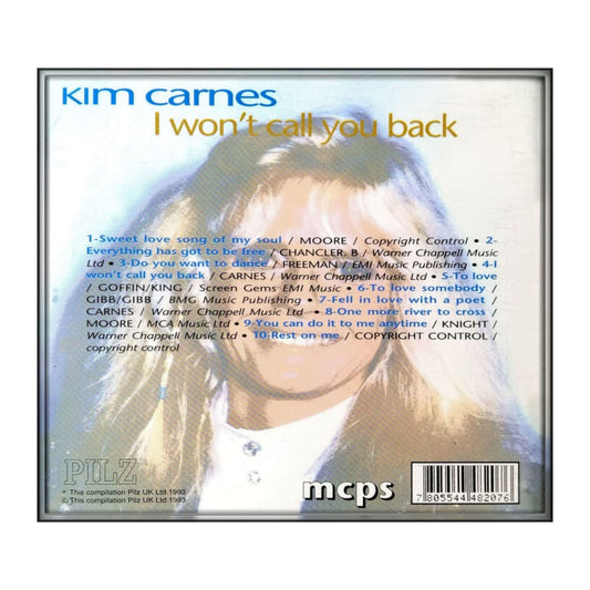 Kim Carnes: I Won’T Call You Back
