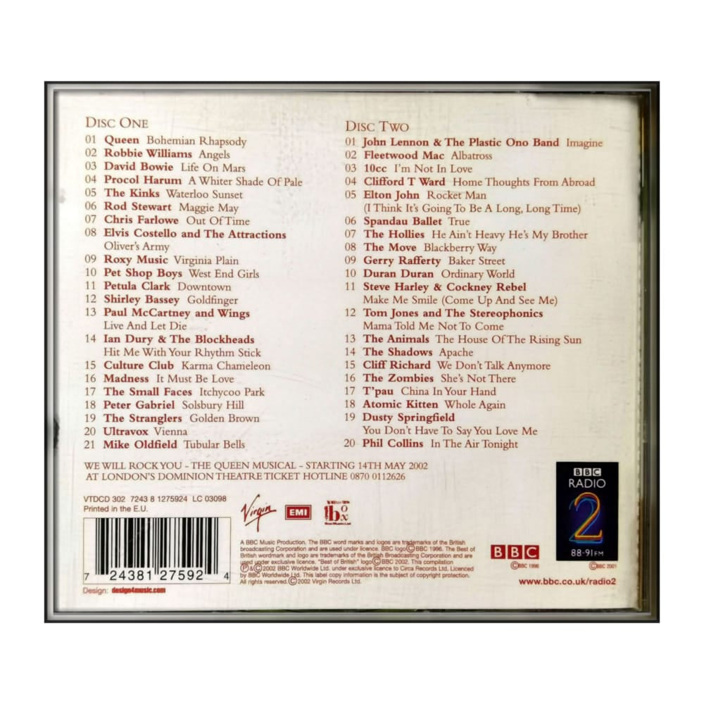 Best Of British: 50 Golden Years Of British Popular Music