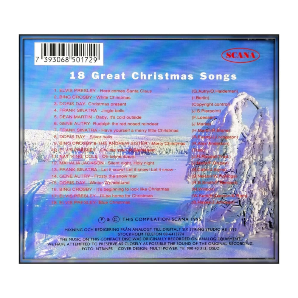 The Christmas Collection: 18 Great Christmas Songs