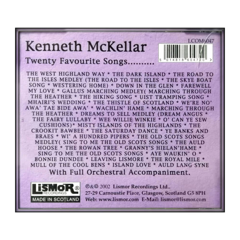 Kenneth Mckella: Twenty Favourite Songs
