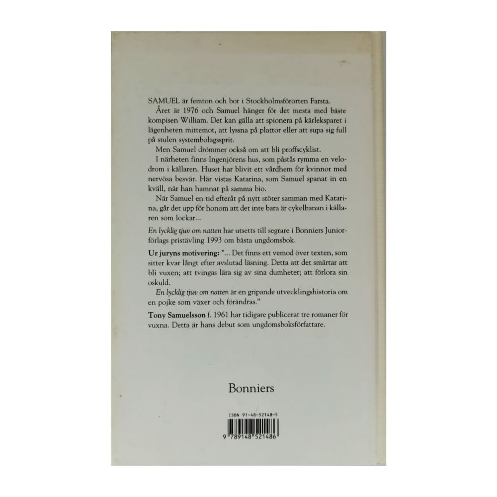 Tony Samuelsson: En Lycklig Tjuv Om Natten