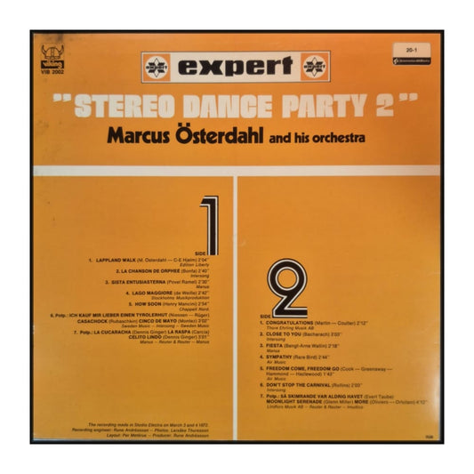 Marcus Österdahl And His Orchestra: Stereo Dance Party 2