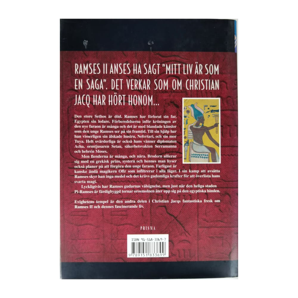 Christian Jacq: Ramses Evighetens Tempel