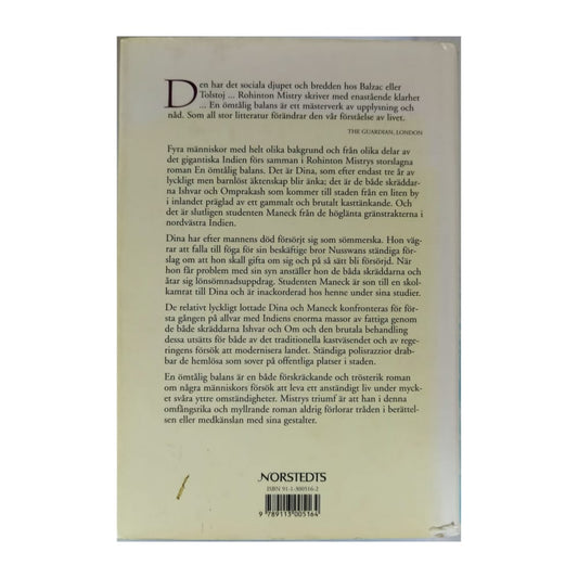 Rohinton Mistry: En Ömtålig Balans