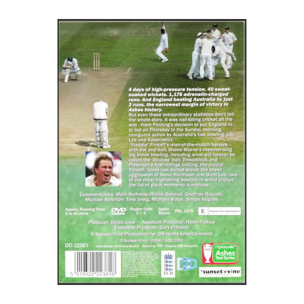 Ashes: The Greatest Test
