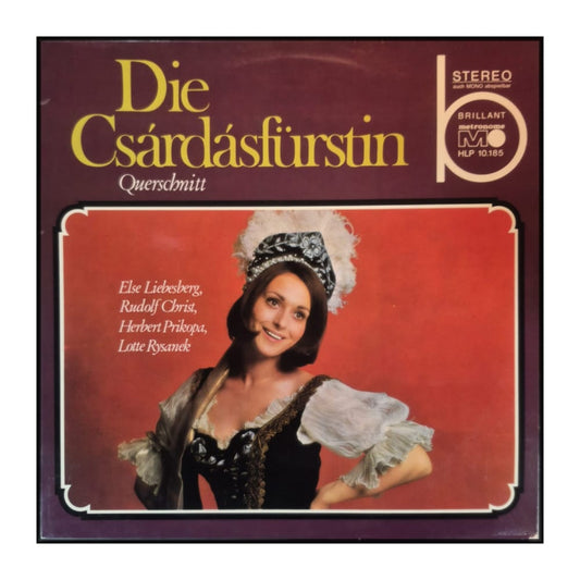 Else Liebesberg & Rudolf Christ & Herbert Prikopa & Lotte Rysanek: Die Csárdásfürstin (Querschnitt)