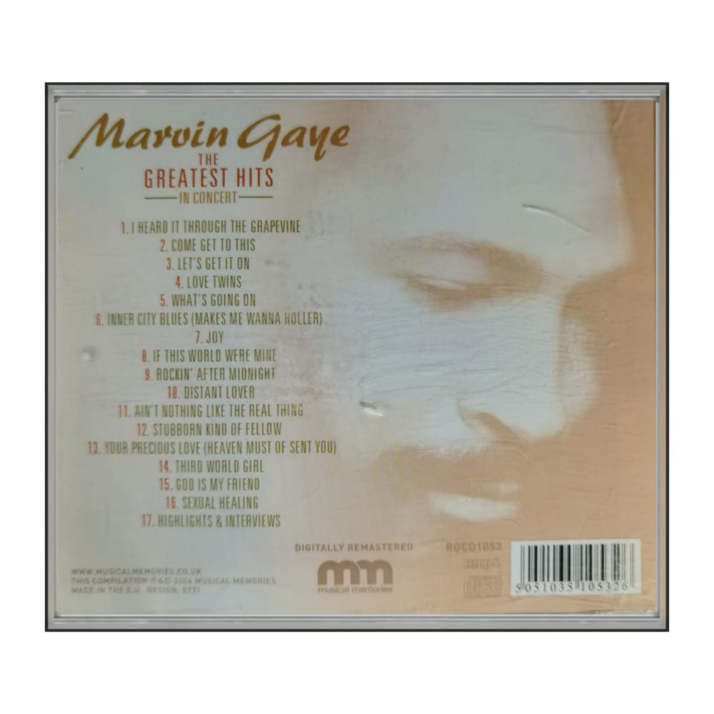 Marvin Gaye: The Greatest Hits In Concert