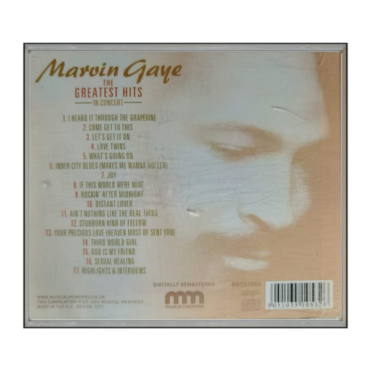 Marvin Gaye: The Greatest Hits In Concert