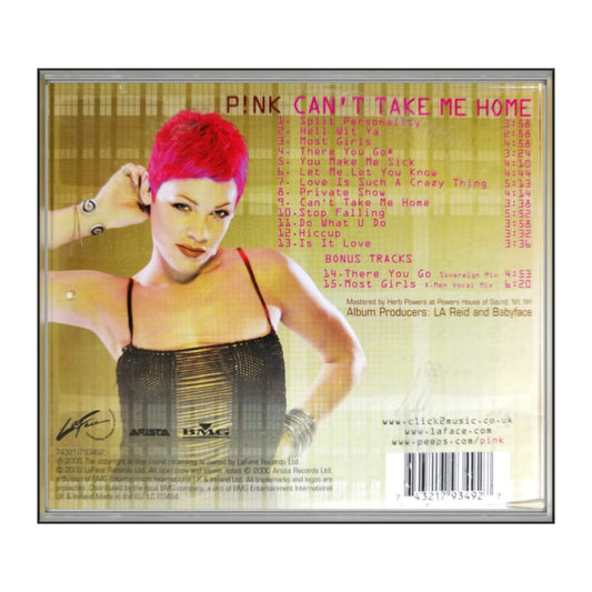 Pink: Can'T Take Me Home