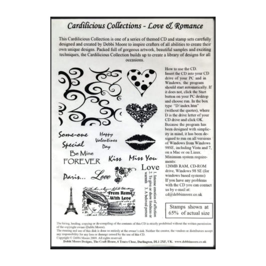 Debbie Moore: Cardilicious Collection: Love & Romance