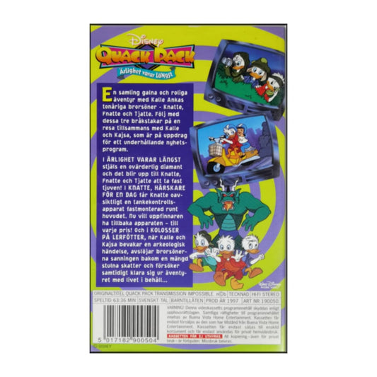 Quack Pack: Ärlighet Varar Längst