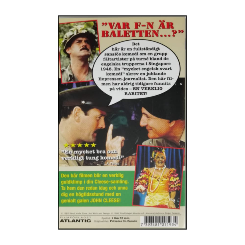 Private On Parade | Fronten E Python