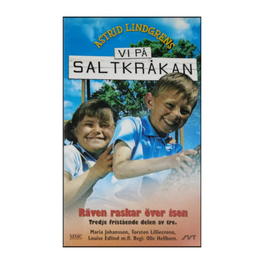 Vi På Saltkråkan 3 Räven Raskar Över Isen