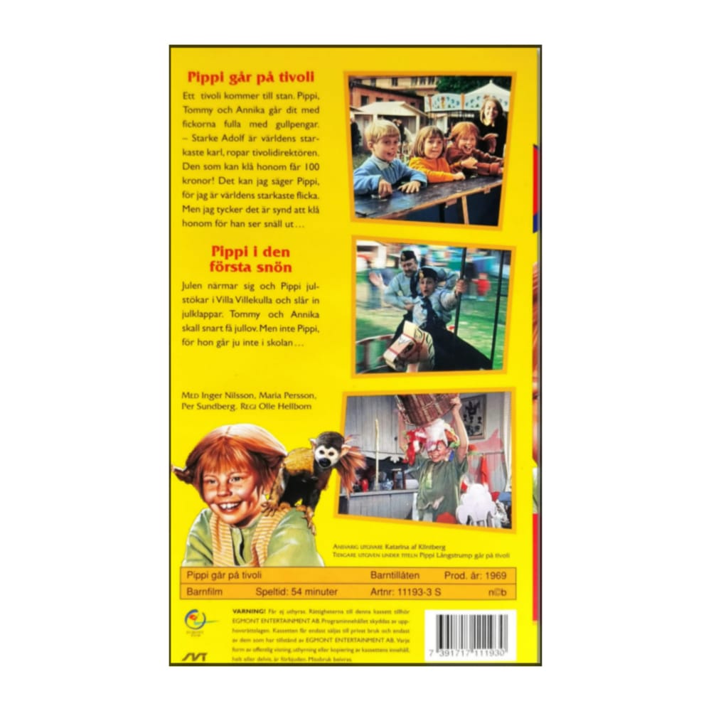 Pippi Långstrump 3 Pippi Går På Tivoli
