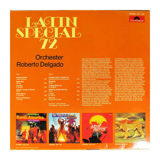 Orchester Roberto Delgado: Latin Special 72