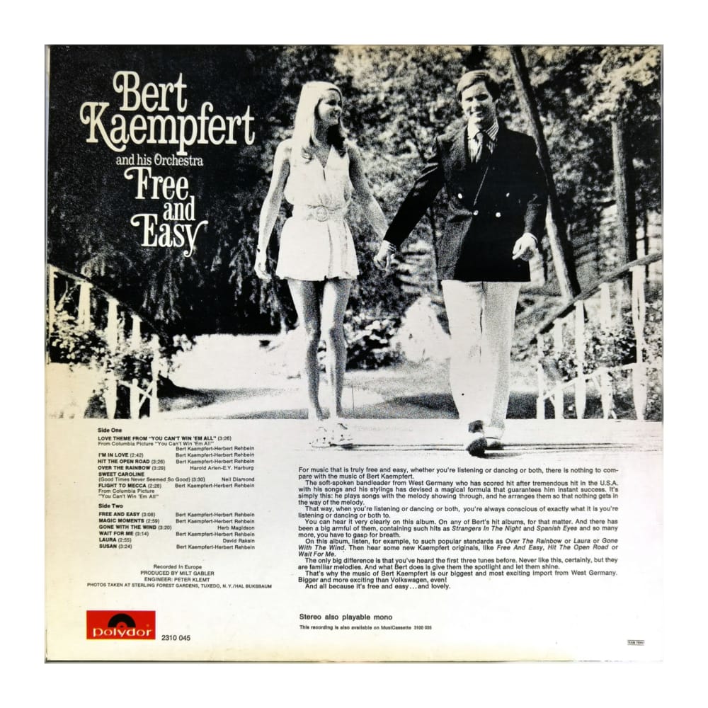 Bert Kaempfert And His Orchestra: Free And Easy