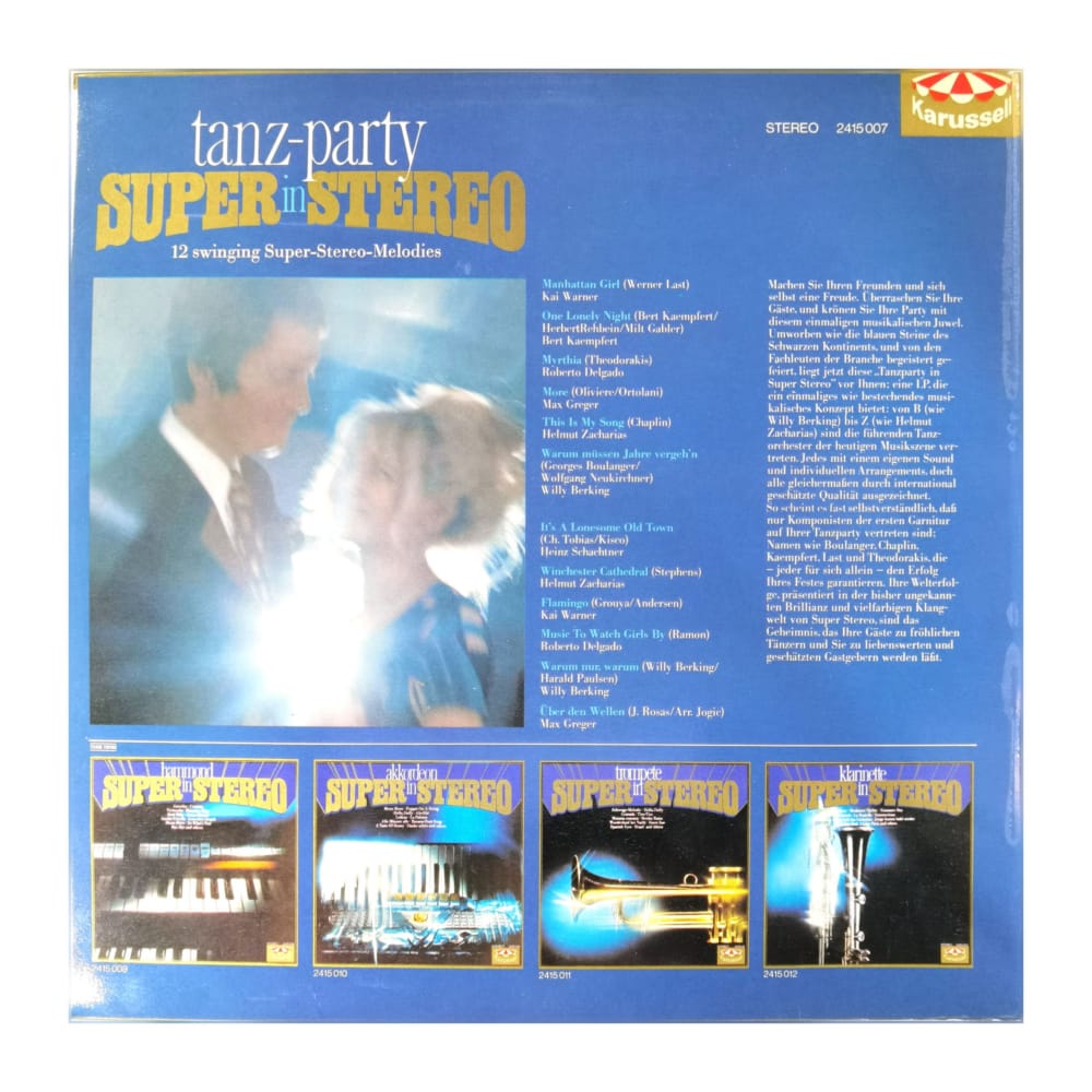 Tanz-Party In Super Stereo