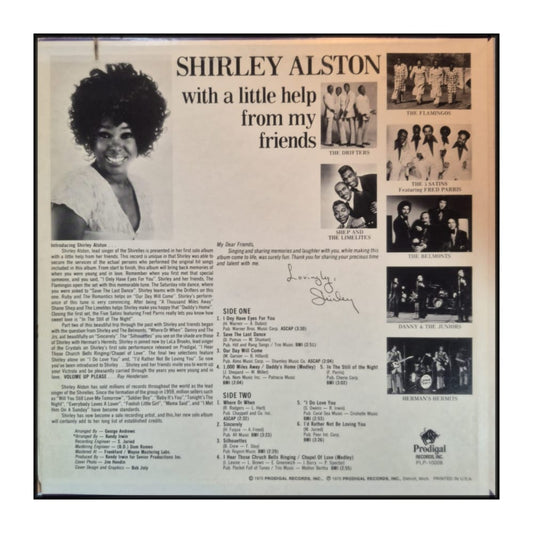 Shirley Alston: With A Little Help From My Friends