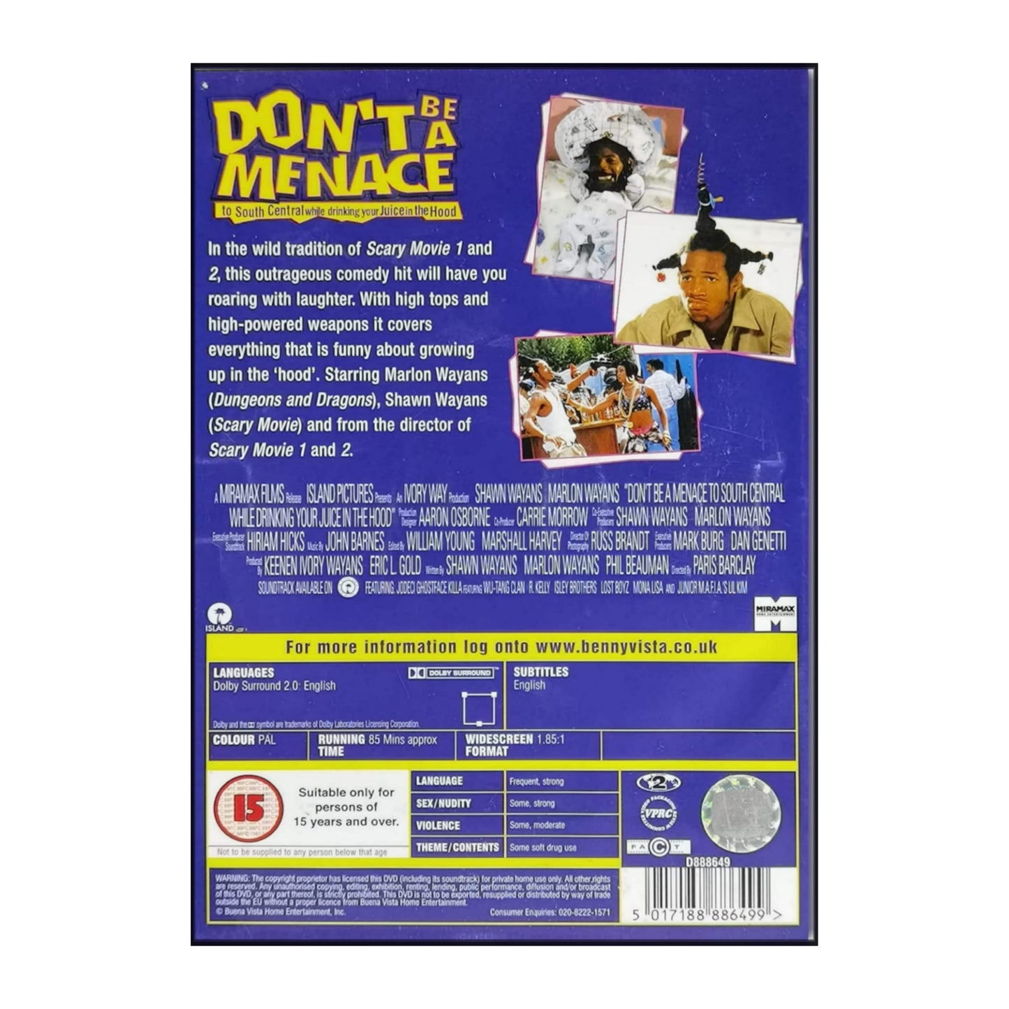Don'T Be A Menace To South Central While Drinking Your Juice In The Hood