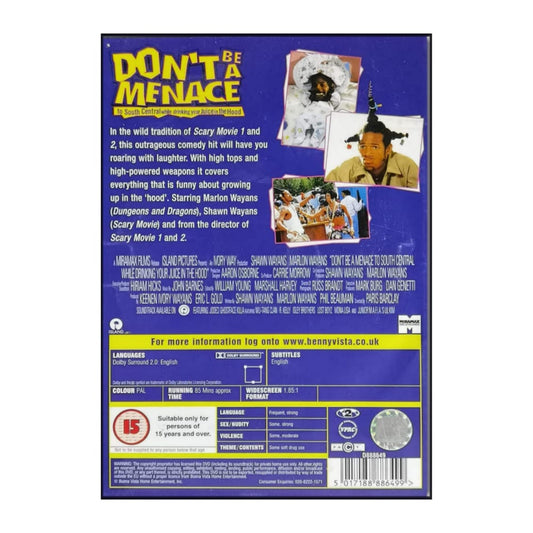 Don'T Be A Menace To South Central While Drinking Your Juice In The Hood