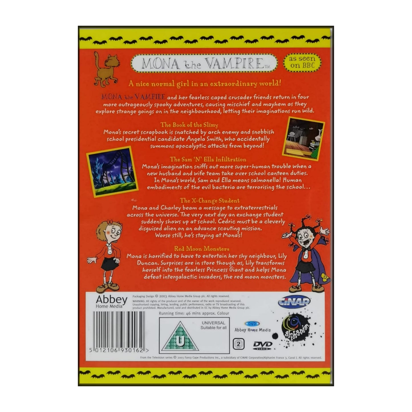 Mona The Vampire: The Book Of The Slimy