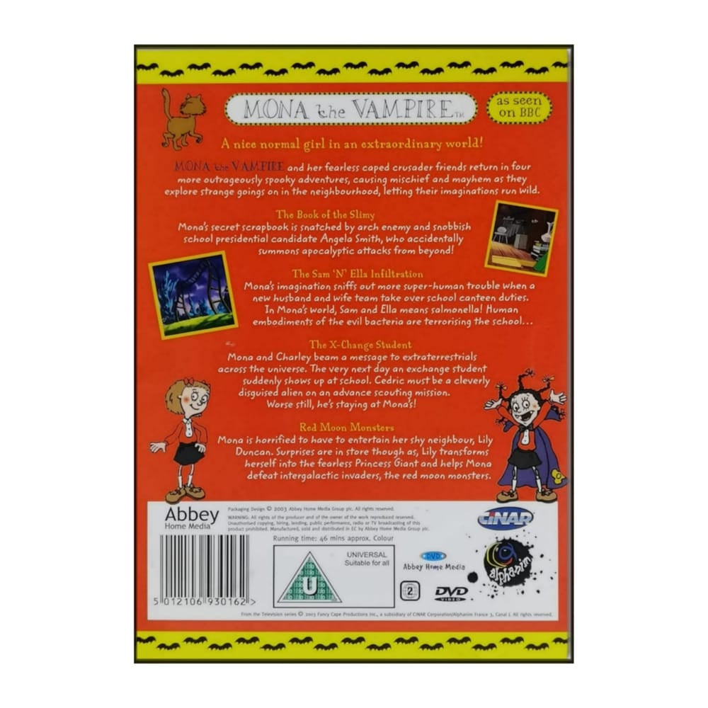 Mona The Vampire: The Book Of The Slimy