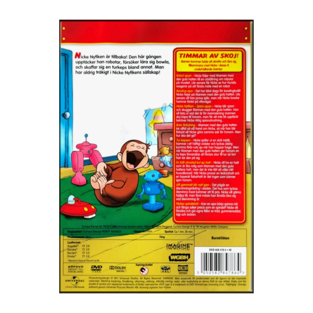 Curious George | Nicke Nyfiken: Robot Apan