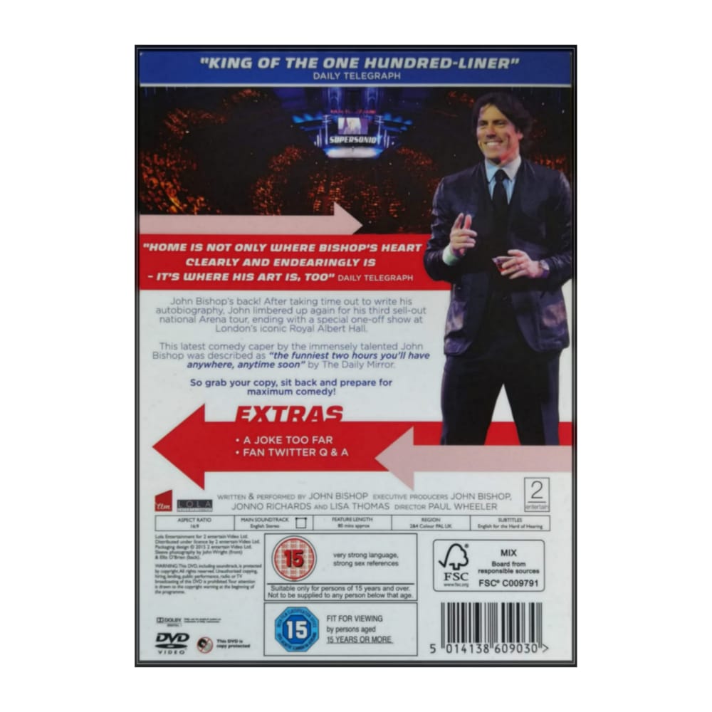 John Bishop: Supersonic Live At The Royal Albert Hall