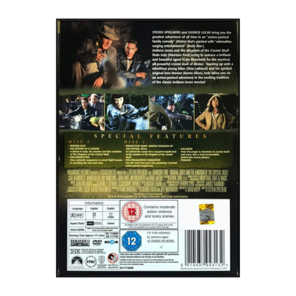 Indiana Jones And The Kingdom Of The Crystal Skull