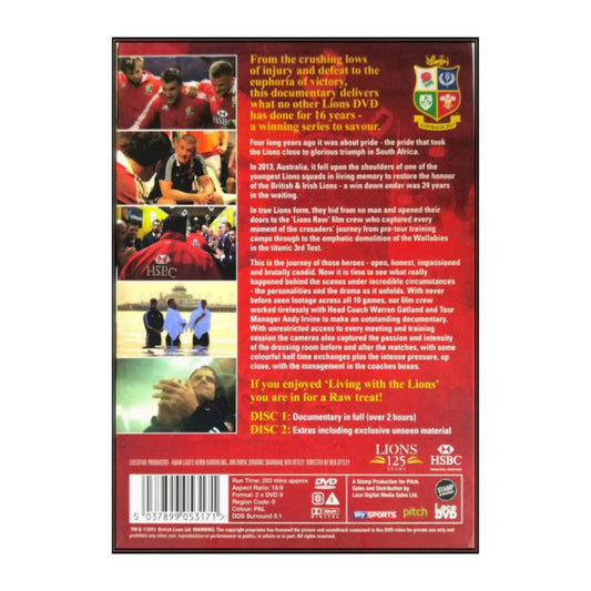 The British & Irish Lions 2013 Lions Raw